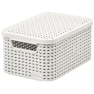 Aufbewahrungsbox 40 x 19 x 29 cm 1-tlg. weiß