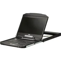 ATEN CL3700NW ES Kurze Tiefe Single Rail 18,5"-LCD Konsole