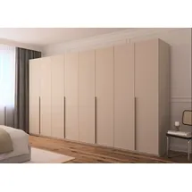 LeGer Home by Lena Gercke Kleiderschrank SERINA Eyecatcher 401 x 223 x 61 cm Beige