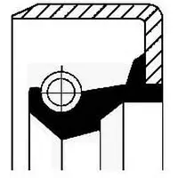 CORTECO Wellendichtring, Differential