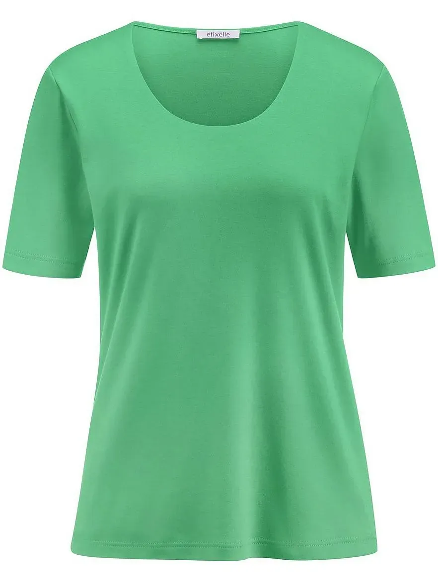 Rundhals-Shirt Efixelle grün, 52