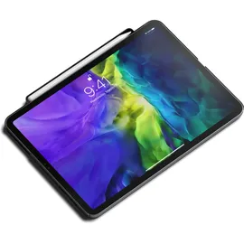 Satechi Vegan Leather Magn. Case 11 iPad Pro Hülle Zoll (1. Gen, 2. Gen, M1 und M2), Magnetische iPad Vegane Lederhülle mit Ladefunktion für Apple Pencil 2, Kompatibel mit Apple Folio/Magic Keyboard, Schwarz