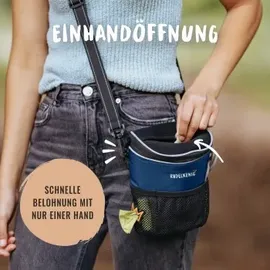 Rudelkönig Futtertasche in blau