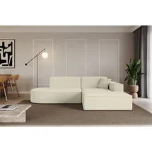 altdecor Ecksofa Ottomane Rechts IREA-L1-v4 232x165x77 cm Beige