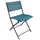 VCM Sumila Gartenstuhl 45 x 45 x 0 cm blau 4 St.
