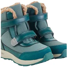 Finkid - Klett-Winterstiefel LAPPI in smoke blue/deep teal, Gr.26