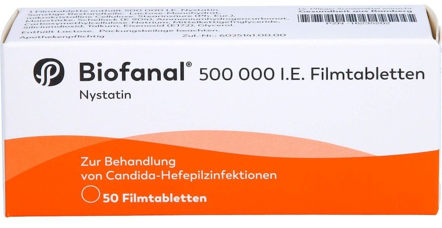 Dr. Pfleger Arzneimittel BIOFANAL 500 000 I.E. Filmtabletten Darmflora & Probiotika