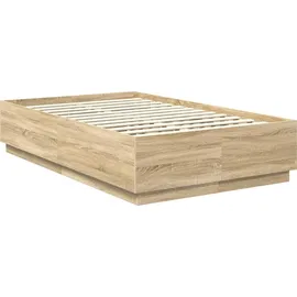 vidaXL Moderner Bettrahmen 120 x 200 cm Braun