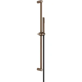 GESSI Gessi316 Brausestangen-Set 800 mm, mit Antikalkbrause, 727, 54044708, Farbe: Kupfer gebürstet