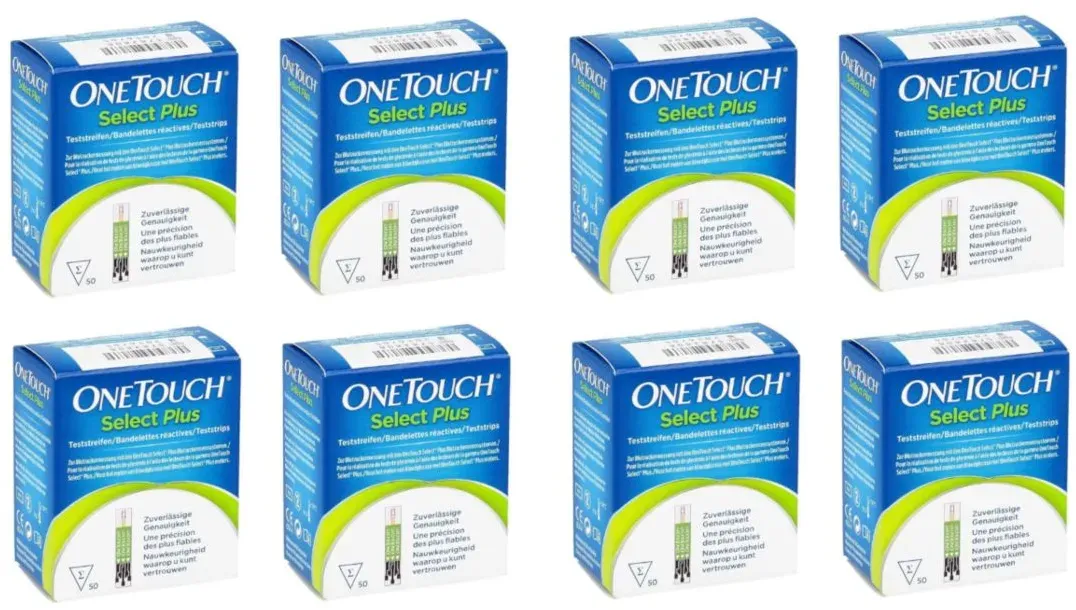 OneTouch Select® Plus Teststreifen 8x 50 Stück