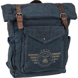 Greenburry Rucksack Vintage Aviator 5897 Backpack Blue Edition Violett 