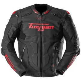 Furygan Raptor Evo 3 Lederjacke Schwarz/Rot 3XL
