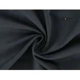 Baumwollköper, Meterware ab 0,5 m, schwarz, schwere Qualität (294 g/m2)