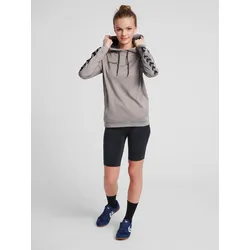 Poly Hoodie Hmlauthentic Multisport Damen HUMMEL grau|grau|grau L