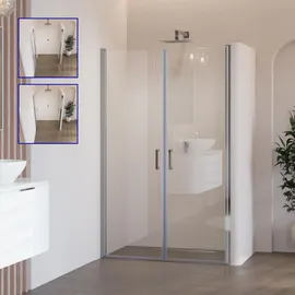 Moments of Glass Stella Duschtür rechts 91 x 190 cm 6 mm Klarglas ESG Sicherheitsglas