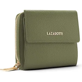 lazarotti Bologna Leather Geldbörse Damen grün