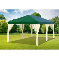 Gartenpavillon 3x6m PVC Grün Partyzelt Wasserdicht Eventzelt Gazebo Festzelt