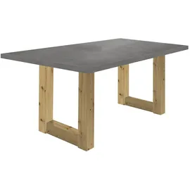 58 aufm Kessel Eila 180 x 90 x 75 cm Asteiche/Graphit