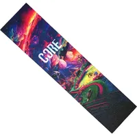 Scooters Core Stunt-Scooter Griptape Trippy Rainbow Alien