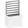 Biohort DaVinci Gr. 100 102 x 91 cm Silber-metallic