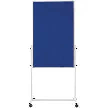 Magnetoplan Moderationstafel 75 x 120 cm Blau/Weiß