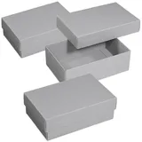 BUNTBOX 3 BUNTBOX M Geschenkboxen 1,1 l grau 17,0 x 11,0 x 6,0 cm