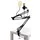 Pronomic CM-100BG Studio Großmembranmikrofon XLR-Kondensatormikrofon inkl. Popkiller und Mikrofonarm (mit Mikrofonspinne, Etui, Windschutz, Reduziergewinde, Mikro Popschutz, Tischklemme) schwarz