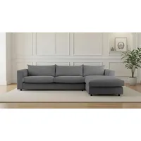 LeGer Home by Lena Gercke Ecksofa "Avelina", grau (dunkelgrau),