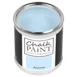 Chalk Paint Everything® Azzurro Kreidefarbe Wasserbasis für Alle Oberflächen einfach zu verarbeiten ohne schlechten Geruch - Chalk Paint Extra Matt (250 ml)