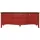 INTER-FURN Lissabon Lowboard, Kiefer, Rot/Braun, 140 x 58 x 42 cm