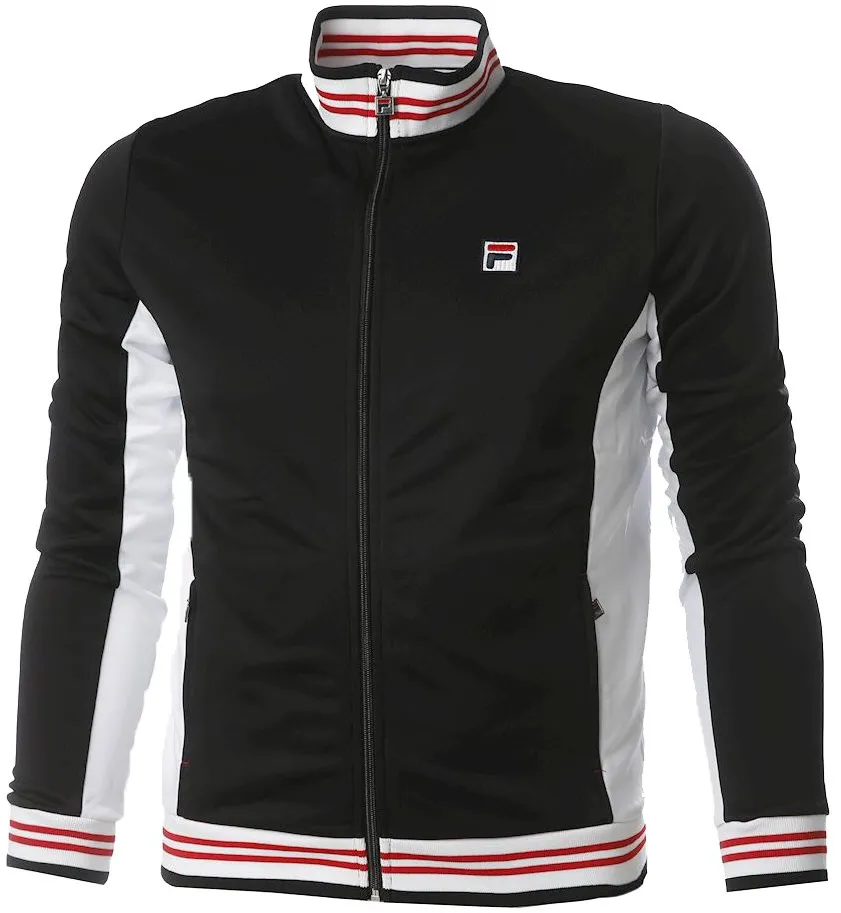 Fila Sportjacke Ole Functional Classic Retrolook schwarz Herren