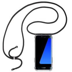 Hülle mit Band / Handykette für Galaxy S7 Edge