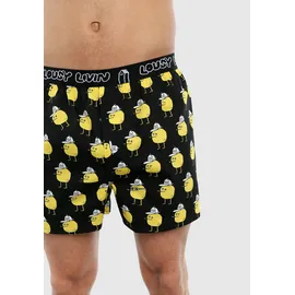 Lousy Livin Boxershorts 2 St. Schwarz S