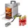 Rothenberger Industrial THERMO ROASTER TO GO Gasgrill inkl. 3 x Multigas 600 ml + Handy Roaster - 1500004410
