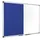 Bi-Office Whiteboard-Pinnwand MAYA KOMBI 90,0 x 60,0 cm Textil blau