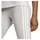 adidas Essentials 3-Streifen Cotton Leggings Light Grey Heather / White 2XS