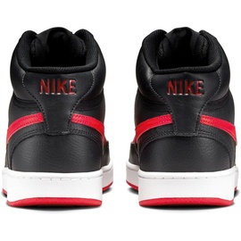 Nike Court Vision Mid Herren black/white/university red 44,5