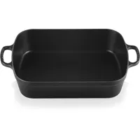 Le Creuset Signature Auflaufform, Schwarz