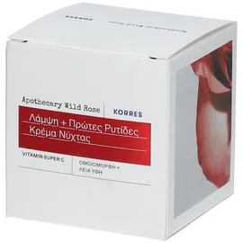 Korres Apothecary Wild Rose Nachtcreme 40 ml