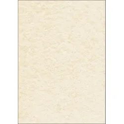 Sigel Designpapier Struktur A4 90g/qm Perga champagne VE=100 Blatt