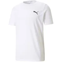 Puma Active Small Logo T-Shirt Herren white XXS