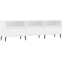 VidaXL TV-Schrank Weiß 150x30x44,5 cm Holzwerkstoff
