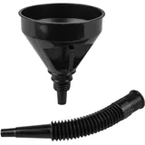Apa Trichter 1,3 l mit Schlauch Schwarz