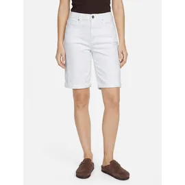 s.Oliver Jeansshorts Suri Weiß 40