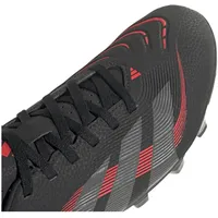 adidas Predator Club MG/FG Herren Core Black/Grey Four/Lucid Red 39 1/3