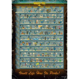 Good Loot Fallout 4 Puzzle Perk Poster (1000 Teile)