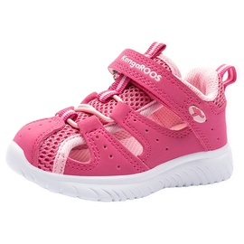 KANGAROOS Unisex Baby KI-Rock Lite EV Sneaker, Daisy Pink/Fuchsia Pink 6176, 21 EU