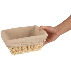 Gastronoble Brotkorb Olympia Weide | mit Futter | 23cm | 4 Körbe