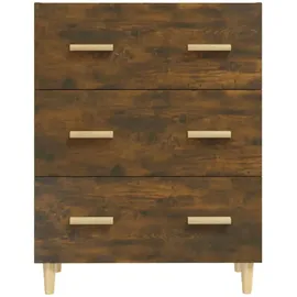 vidaXL Sideboard Räuchereiche 70x34x90 cm Holzwerkstoff