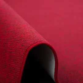 Snapstyle Feinschlingen Velour Teppich Strong Rot, 80x160cm